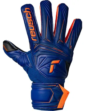 Gants De Gardien De But Junior Attrakt Infinity Finger Support Sharp Blu / Shock Orange / Black 6 unisex