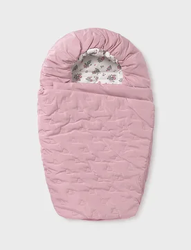 Sacco ovetto rosa con nuvolette - Mayoral - FashionsVida