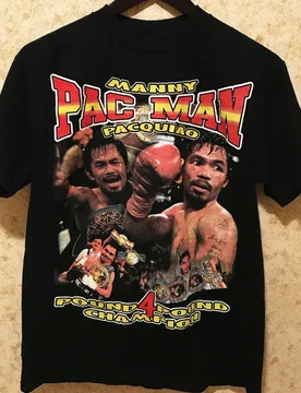 Retro Manny Pacquiao Boxing T-Shirt 100% Cotton O-Neck Summer Short Sleeve Casual Mens T-shirt Size S-3XL - Aliexpress - FashionsVida