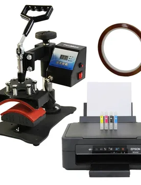 Cap Press & Epson Printer - Multicolor - Size: One Size - MonsterShop - FashionsVida