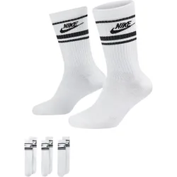 Golf Socken Everyday Essential Crew 3er-Pack, weiss/schwarz s