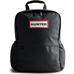 Mochila unisex con cremallera y logo reflectante