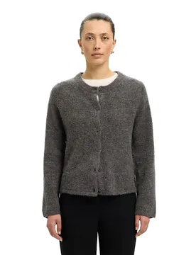 Cardigan Lulu New Medium Grey Melange XL