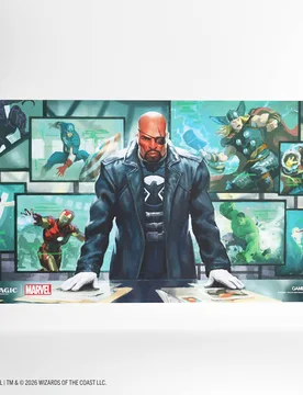 MTG Marvel Super Heroes Prime Playmat - Director Nick Fury - Gamegenic - FashionsVida