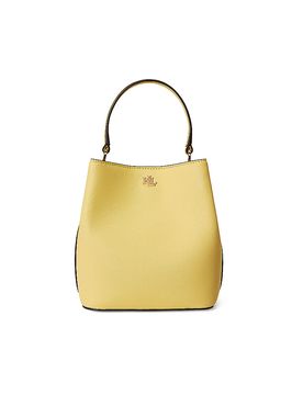 Bolso de cuero - Mini Bolso REESE Small amarillo