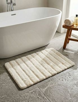 Tappeto 60 cm x 90 cm - bianco
