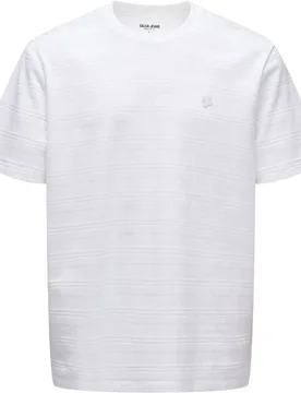 Camiseta de hombre texturada - Salsa Jeans - FashionsVida