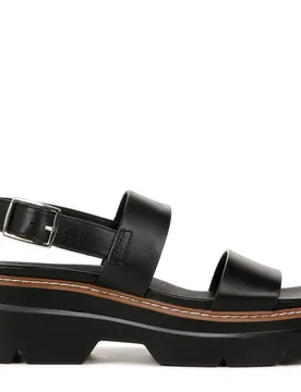 Darry-Sling Sandals - Black - Size: 9 - Naturalizer - FashionsVida