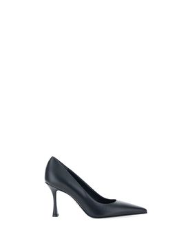 Décolleté in pelle NERO 37M