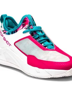 Yvis Padel Shoes White / Magenta / Multicolor EU 36 - Drop Shot - FashionsVida