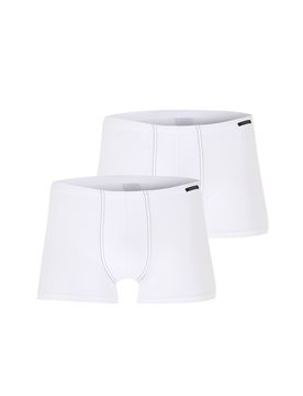 SCHIESSER Calzoncillo boxer blanco