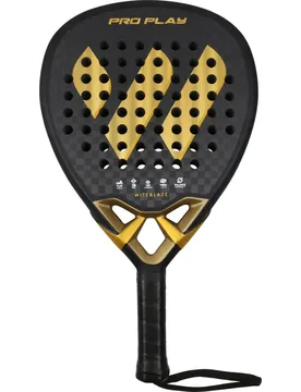 Pro Play Paddle Tennis-Schläger, schwarz ONE SIZE