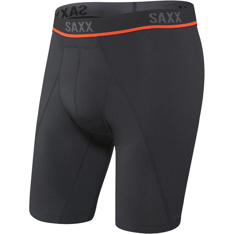 Kinetic hd long malla corta running hombre Negro (M)