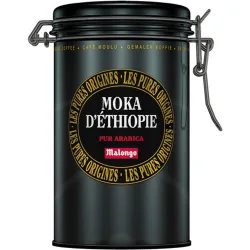 Café molido moka de Etiopía