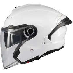 Casco Moto Jet COSMO SV PURE A0 Bianco Lucido taglia S