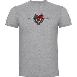 Maglietta A Maniche Corte Dead Or Alive Heather Grey
