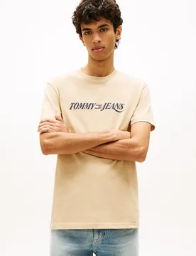 Camiseta de hombre regular fit de manga corta - Tommy Jeans - FashionsVida