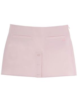 COURREGES Buttoned Mini Skirt