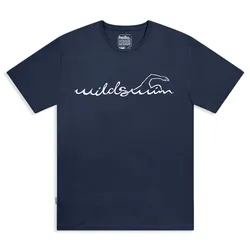 Mens Wild Swim Tee - Navy