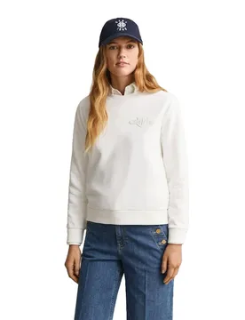 Sweat-shirt 4202586 Eggshell M