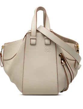 Medium Grained Calfskin Hammock Satchel - LOEWE - FashionsVida