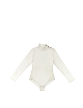 IDO Body maniche lunghe BIANCO S