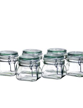 Einmachglas mit Deckel, 50 cl GOTHIKA transparent