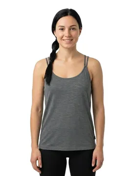 Maglietta Senza Maniche Kaes Spaghetti Anthracite Grey L