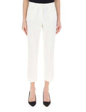 Pantalone cropped BIANCO 40