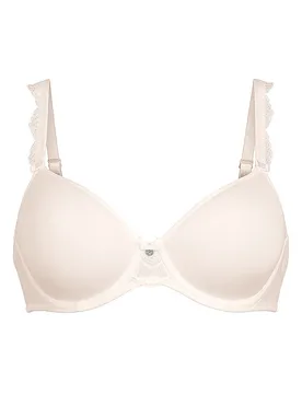 Reggiseno con ferretto SELMA crystal crema 80E - Rosa Faia - FashionsVida