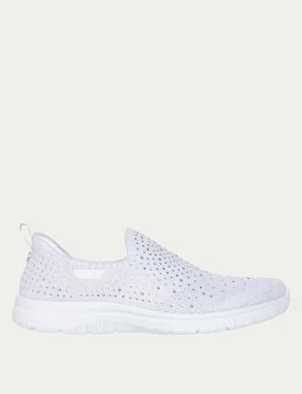 Slip-ins® Virtue Icon Embellished Trainers White Mix female - Skechers - FashionsVida