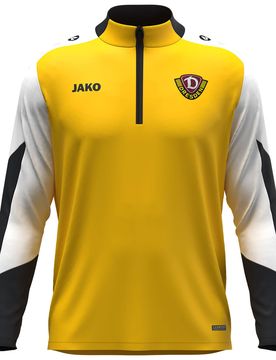 Dynamo Dresden Ziptop Dynamic (gelb/weiß/schwarz / Größe 3XL / Unisex)