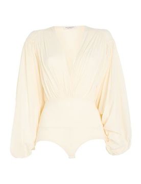 Bodysuit Damen Elfenbein 40 Damen