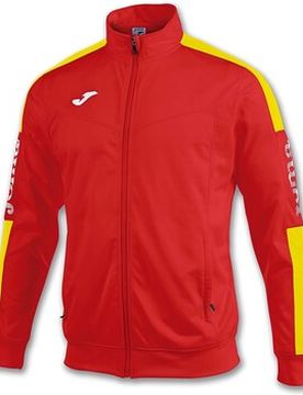 Fleecepullover Chaqueta Championship Iv Rojo-Amarillo Eu M Male
