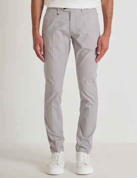 Pantalone skinny fit uomo ghiaccio