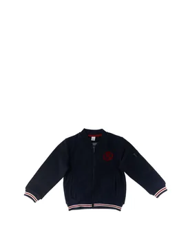 IDO Felpa con zip BLU SCURO 18M - iDO - FashionsVida