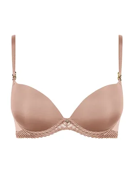 Soutien-gorge push-up SHEER EMOTION sable beige 80C - Aubade - FashionsVida