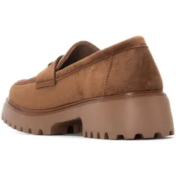 Mocasines de mujer con suela de goma