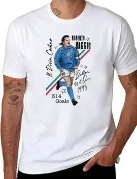 R.Baggio - Il Divin Codino T-Shirt man t shirt designer man t shirt luxury T-Shirt - Aliexpress - FashionsVida