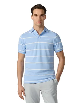Polo à Manches Courtes Hm5600194 Summer Blue M