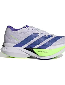 Scarpe Da Running Adizero Prime X3 Strung Frozen Purple / Solar Purple / Signal Green EU 43 1/3
