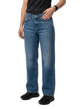 Jean Sandie Ra3087 Wide Leg Medium Blue Denim 26