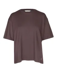 Camiseta de yoga Chandra para mujer marrón M