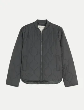 Gesteppte Übergangsjacke Schwarz L - Tom Tailor Casual - FashionsVida