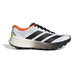 Terrex Agravic 4 Trail Running Shoes Ftwr White / Core Black / Semi Impact Orange UK 7.5 Men