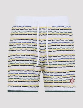 Casablanca Tuck Stitch Shorts