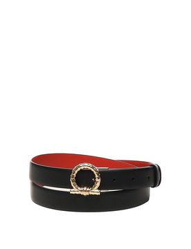 Cintura reversibile con ganci