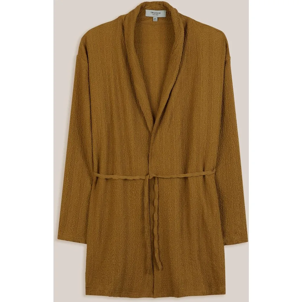 Chaqueta de mujer abierta texturizada - Trucco - FashionsVida