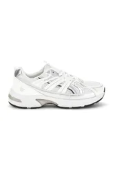 Sneakers bianche con dettagli argento BK26WTZ10 40