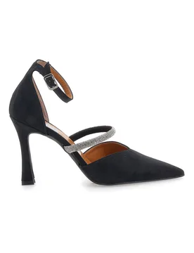 Décolleté nere con cinturini e tacco alto 7092 39 - PITTARELLO LOVE - FashionsVida